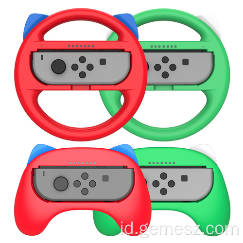 Kit Nintendo Switch Grip dan Roda Kemudi